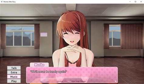 Doki doki literature club monika after story mod breaks game - klogene