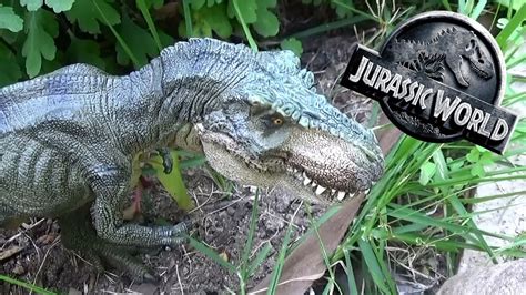 Jurassic World realistic toy Tyrannosaurus Rex new Papo T-rex - YouTube