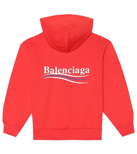 Kids' Cotton-Blend Hoodie | Balenciaga - mytheresa