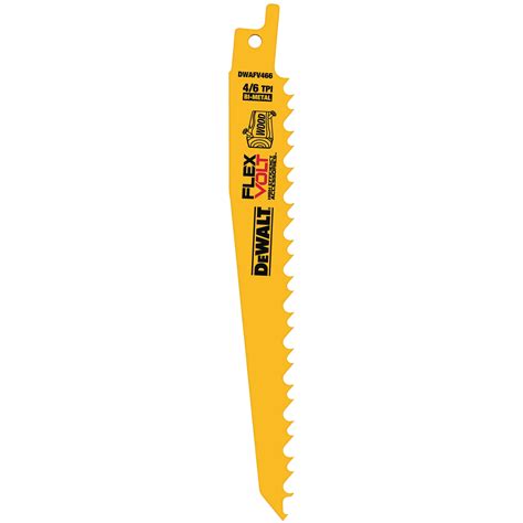 FLEXVOLT® Wood Cutting Reciprocating Saw Blades | DEWALT