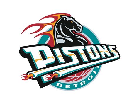 Detroit Pistons Vector Logo | Pistons logo, Detroit pistons, Nba logo