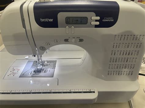 How to Set Up Brother CS6000I Sewing Machine, Brother Cs6000i Sewing ...