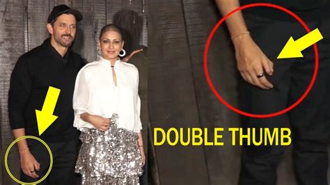 See Hrithik Roshan Sixth Finger Double Thumb Latest Video - YouTube