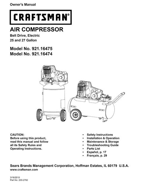 A Comprehensive Guide to Understanding Craftsman Air Compressor Regulator Diagrams