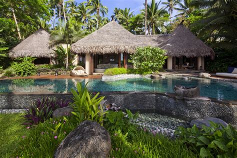 Laucala Island Resort - Luxurious Private Fijian Styled Villas