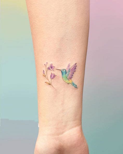 50 Ideas Humming Bird Tattoos Must You Try in 2020 | Bird tattoos for ...