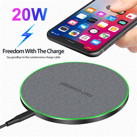 PDKUAI 20W Wireless Charger Fast Charging Pad Compatible with Samsung ...