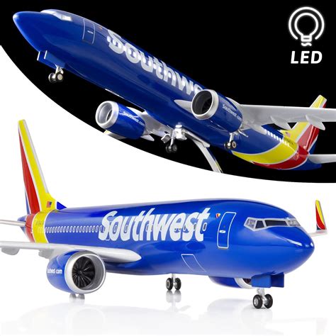 Amazon.com: Lose Fun Park 1:80 Scale Large Model Airplane Southwest ...