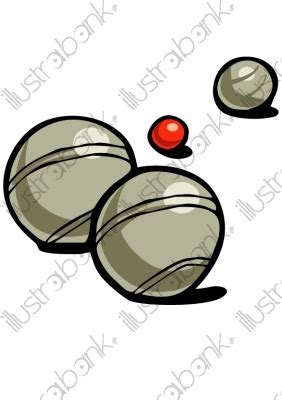 boules de pétanque illustration libre de droit sur IllustraBank.com