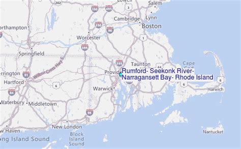 Rumford, Seekonk River, Narragansett Bay, Rhode Island Tide Station ...