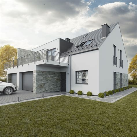 Detached House Polanowice on Behance