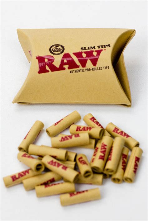 Raw Rolling paper pre-rolled Slim filter tips | One Wholesale Canada