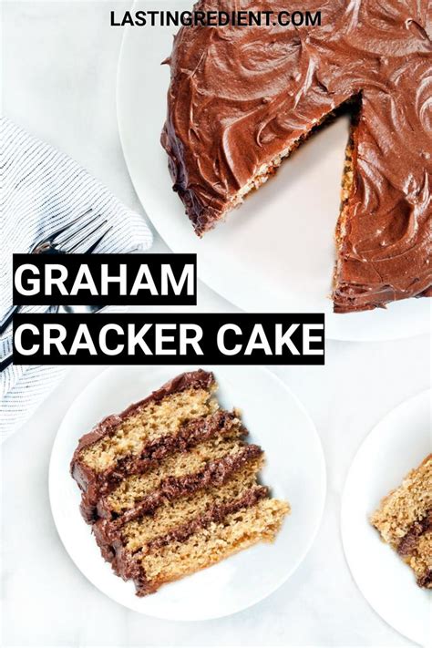 Graham Cracker Cake with Rich Chocolate Frosting | Recette | Oreo ...