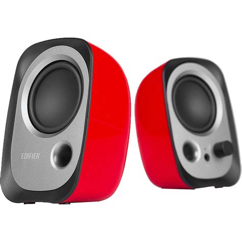 Edifier R12U Computer Speakers (Red) R12U - RED B&H Photo Video