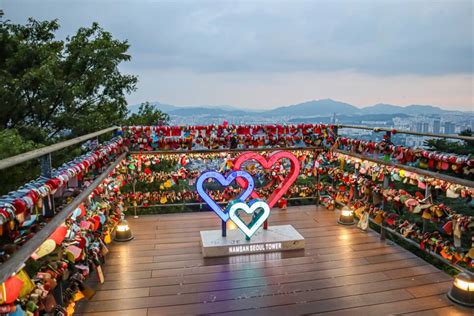 Namsan Mountain Park (with N Seoul Tower at night) – SEOULSHOPPER