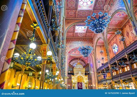 Dohany Street Synagogue in Budapest, Hungary Stock Photo - Image of ...