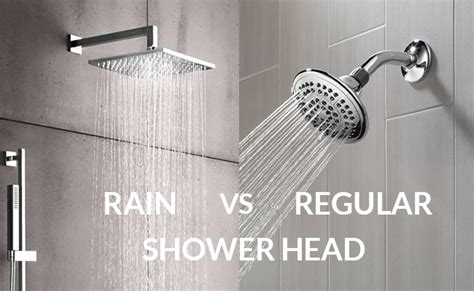 Rain Shower Head Vs Regular Shower Head – Key Differences - M2B