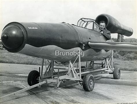 "Flying Bomb (V1) (Kent & Sussex Courier Photograph)" by Brunoboy | Redbubble