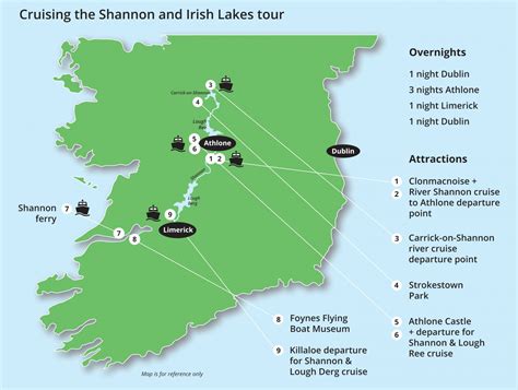 River Shannon and Irish Lakes - 7 day tour - Greatdays Travel Group