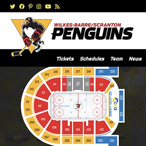 Wbs Penguins Seating Chart – Two Birds Home