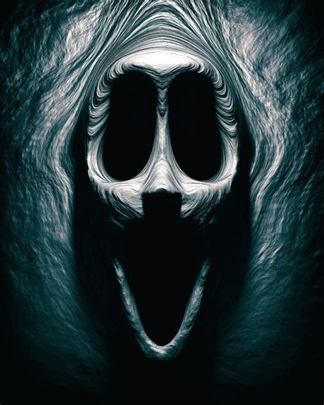 Boo Haunting Art Print Spooky Ghost Dark Art Face Creepy | Etsy