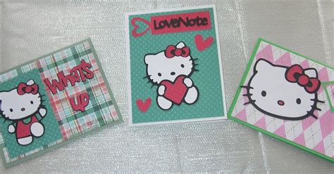 Bee's Creative Designs: New Hello Kitty Cricut projects