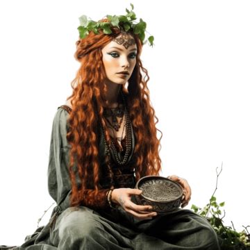 Samhain Origin Of Halloween Costume And Makeupceltic Mythology Young Naiad Fairytale In Galicia ...