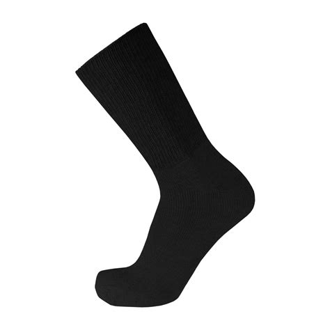 180 Pairs of Premium Cotton Loose Top Diabetic Neuropathy Socks (Black – Wholesale Diabetic Socks