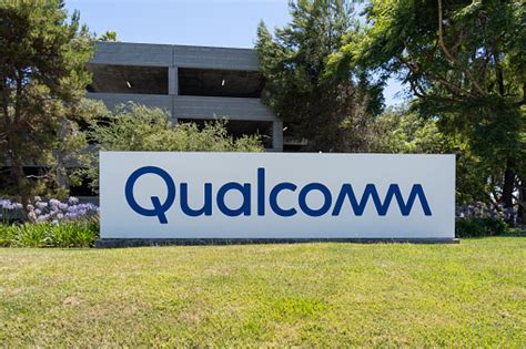 Qualcomm Headquarters Sign In San Diego California Usa Stock Photo ...