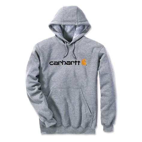 Carhartt Workwear 100074 Signature Logo Hoodie - Clothing from M.I. Supplies Limited UK