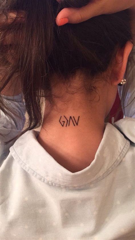 Tatto Girl Neck Tattoos, Neck Tattoos Women, God Tattoos, Mini Tattoos, Cute Tattoos, Body Art ...