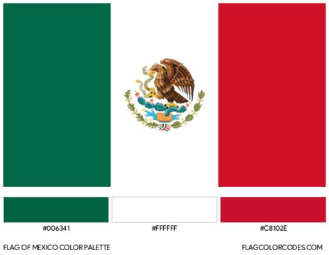 Mexican Flag Images To Color