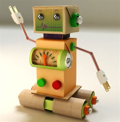 manualidades robot - Buscar con Google Kids Crafts, Projects For Kids ...