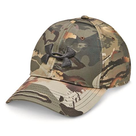 Under Armour Men's Camo 2.0 Cap - 698404, Hats & Caps at Sportsman's Guide