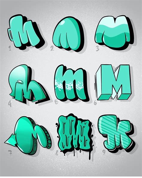 What's the typography like in the graffiti letters? Check these artists