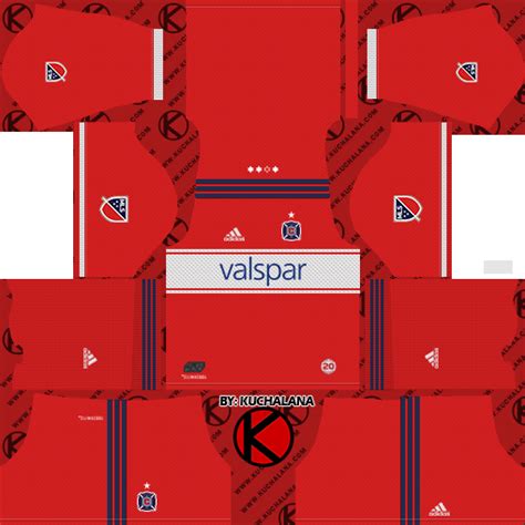 Chicago Fire Kits 2018 - Dream League Soccer - Kuchalana