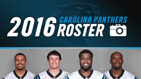 2016 Panthers Active Roster