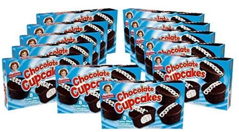 Little Debbie Chocolate Cupcakes, 12 Boxes, 96 Individually Wrapped ...