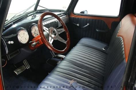 1950 chevy 3100 interior | Chevy 3100, Classic chevy trucks, Classic pickup trucks