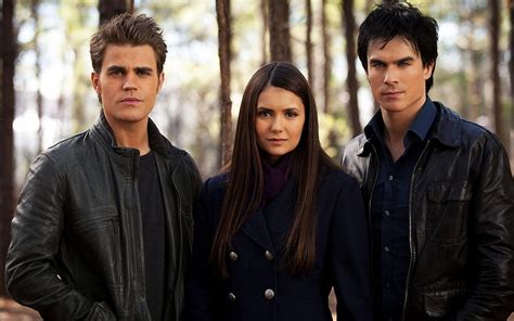 Elena Gilbert Stefan and Damon Salvatore The Vampire Diaries, damon and ...