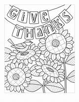 Give Thanks Coloring Page Art  101 Activity sketch template