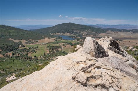 Stonewall Peak Cuyamaca Rancho State Park - Ten Digit Grid