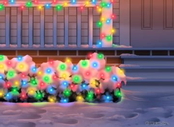 Front Porch Christmas Lights Wallpaper - The Wajas Wiki