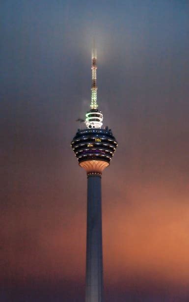 KL Tower Night View Free Stock Photo - Public Domain Pictures