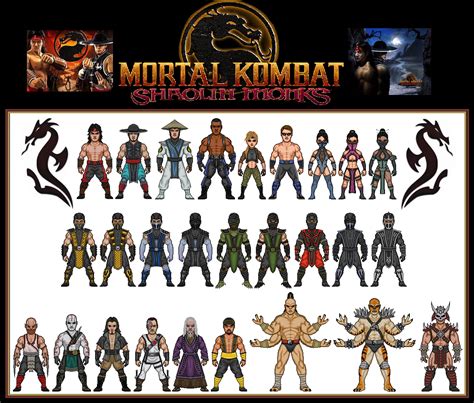 Mortal Kombat Shaolin Monks by dzgarcia on DeviantArt