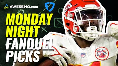 FanDuel NFL Monday Night Football Week 8 Single-Game Picks & Lineups ...