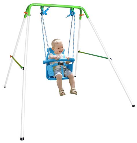 Sportspower My First Toddler Swing - Heavy-Duty Baby Indoor/Outdoor ...