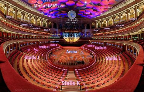 Royal Albert Hall detailed seat numbers seating plan | Концертный зал ...