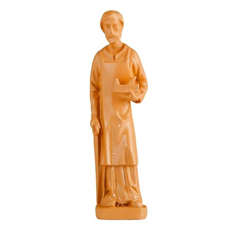 Saint Joseph The Worker Statue – 2.5″ – St. Anthony's Catholic Gift Shop