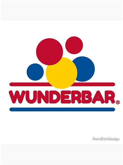 "Wunderbar Logo" Poster by PaintEtchDesign | Redbubble